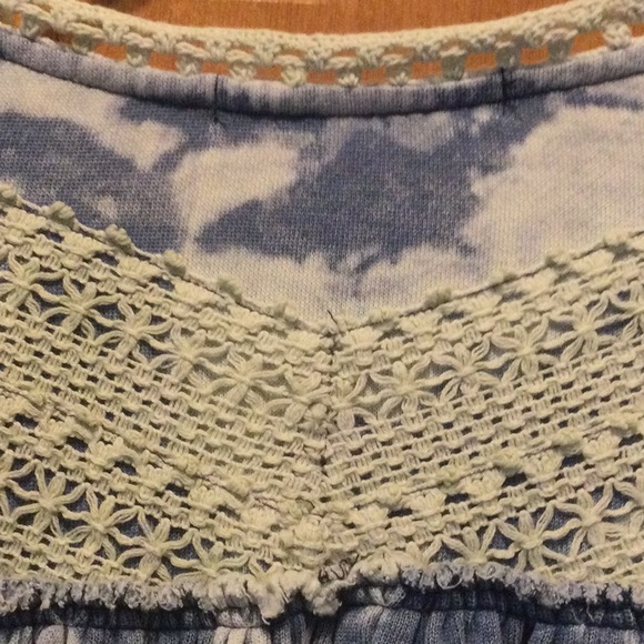 NWOT Free People Tie Dye Zip Up Sweatshirt - Picture 6 of 10